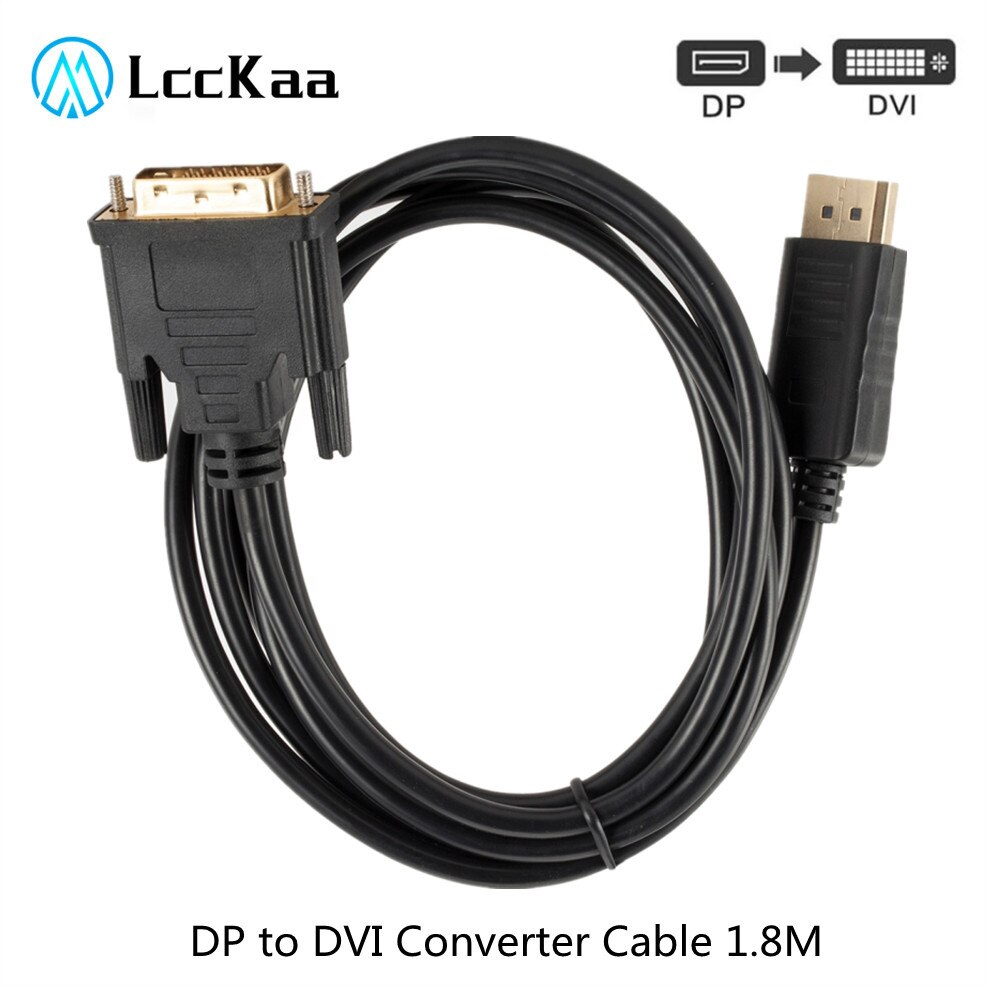 LccKaa DP Displayport-DVI ̺ 1.8M DP-DVI ..